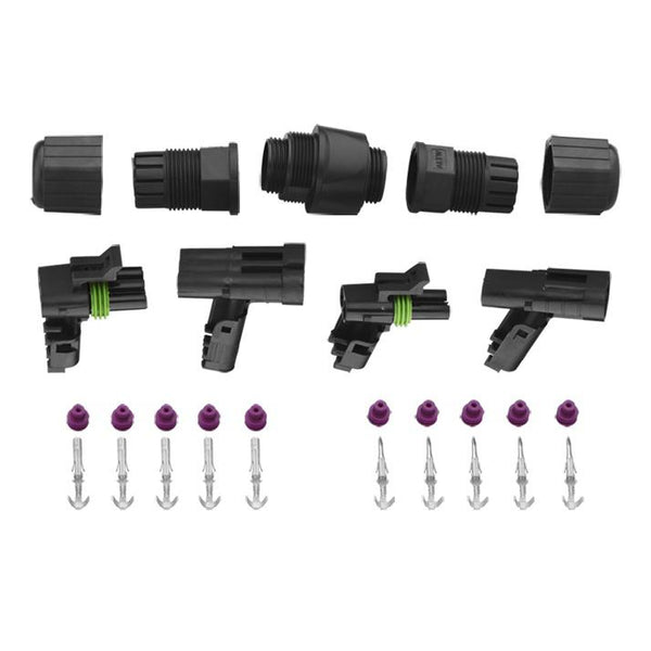 Bosch Connector Kit IP67 (5 pcs) for MIC IP Fusion 9000I PTZ Thermal Cameras - Euro Security Systems