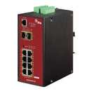 IFS 8-Port Industrial Gigabit PoE+ Managed Switch - Euro Security Systems